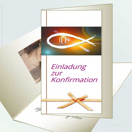 Muster Einladungen Konfirmation